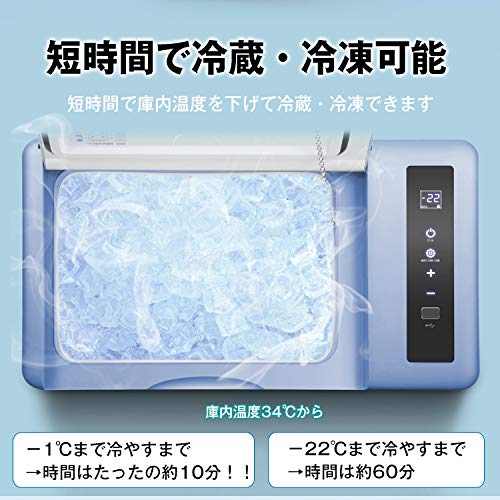 Amazon.co.jp: Hewflit 車用冷蔵庫冷凍庫 保温機能付き 18L 家庭