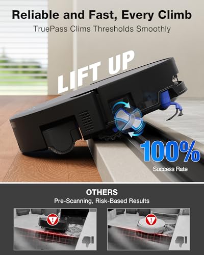 Image of ECOVACS DEEBOT T90 Omni Robot Vacuum and Mop, 30,000Pa Suction, Instant Self-Cleaning OZMO Roller Mop, TruEdge Deep Edge Cleaning, ZeroTangle, Hot Water Wash & 145F Air Dry, AI Obstacle Avoidance