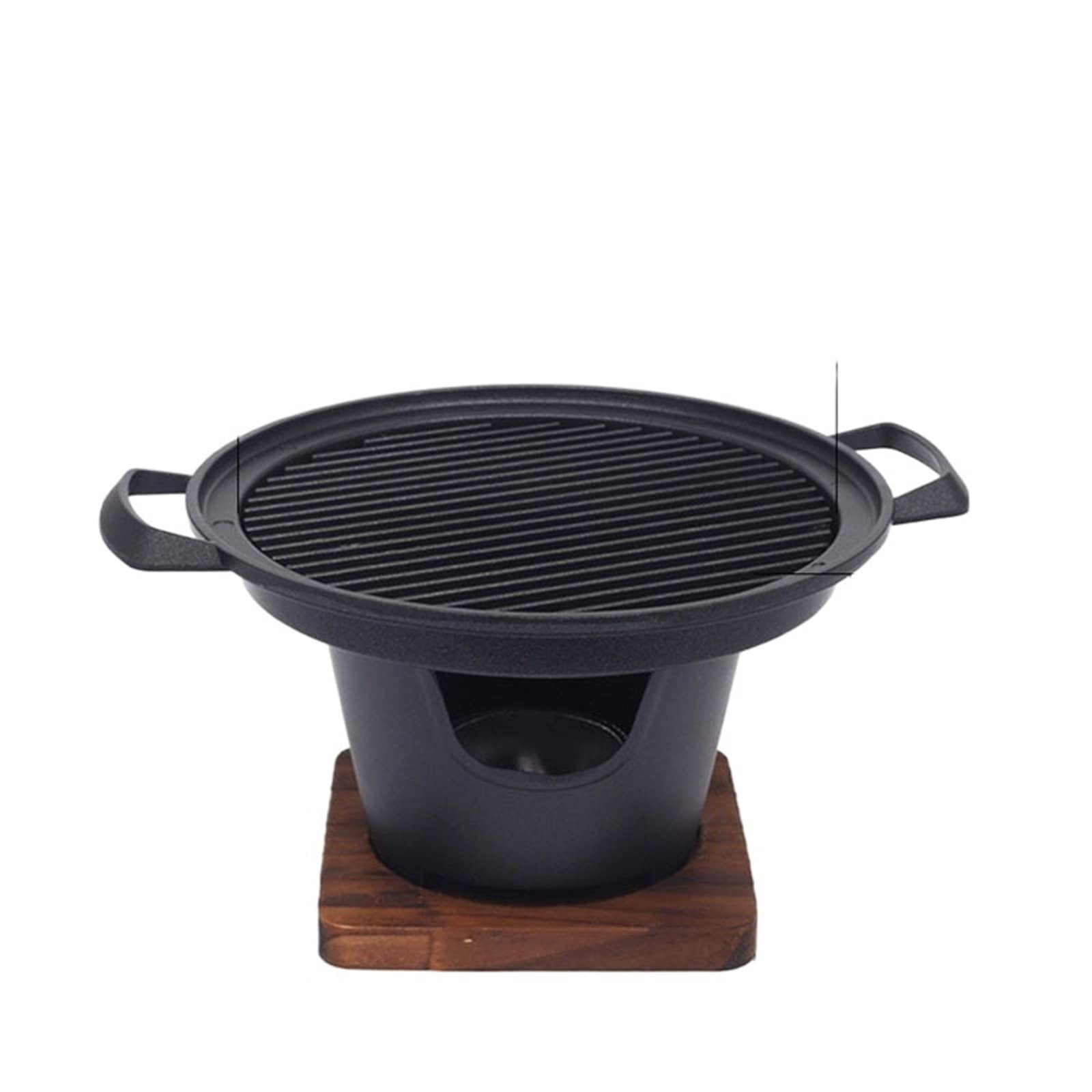 Barbecue grill Mini BBQ Grill Alcohol Stove One Person Home Smokeless Barbecue Grill Outdoor BBQ Oven Plate Roasting Cooker Meat Tools