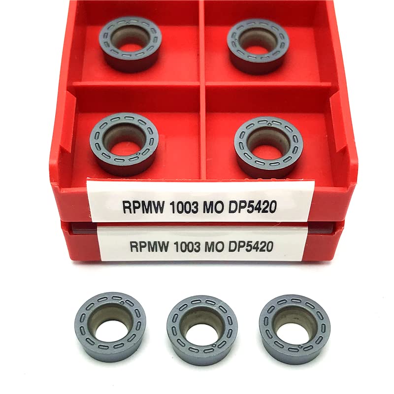 10pcs RPMW1003 DP5420 Fresas Carburo para Torno CNC miniatura 4