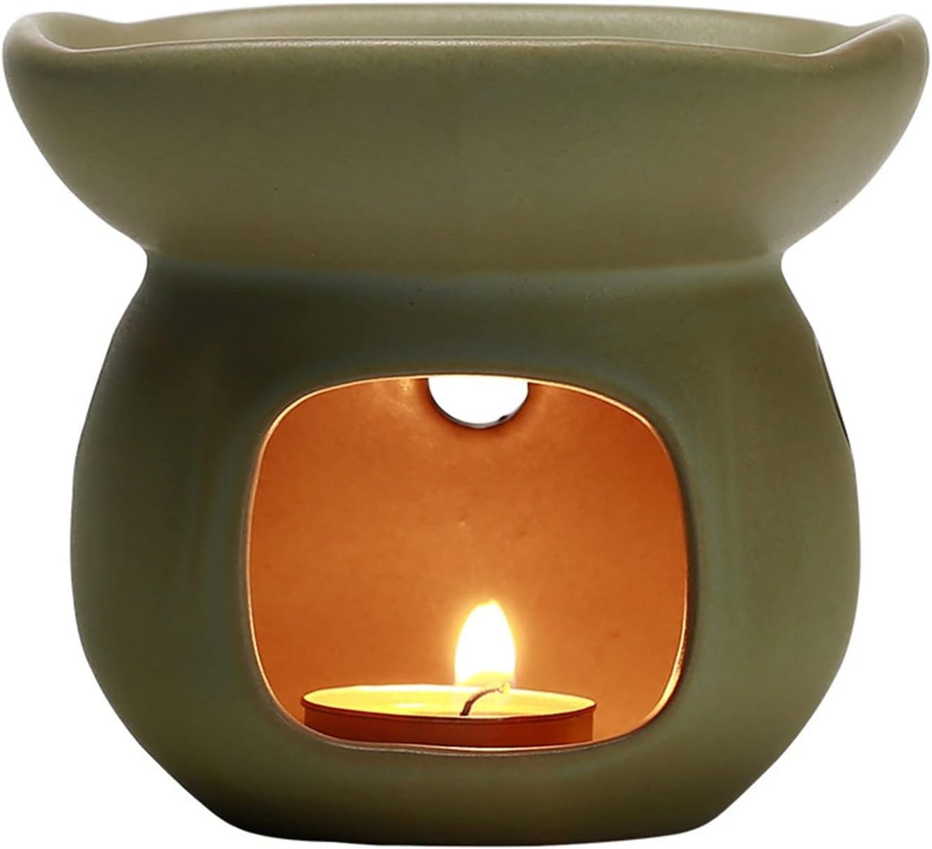 Mingyuyuyy 和風の陶磁器のアロマオイルランプの手作りのキャンドルアロマテラピー炉石油炉の香のバーナーの家の装飾 新作からsaleアイテム等お得な商品満載