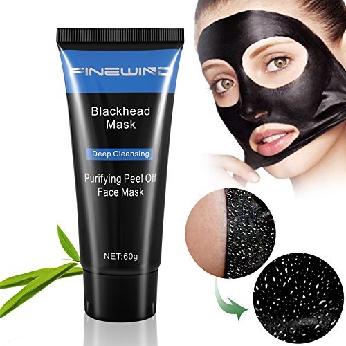 Mask Blackhead Remover Mask - Purifying Quality Black Peel off Charcoal Mask - Black Facial Cleansing Mask [Remove Blackheads]