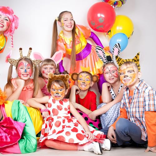 NUOGUAYI Tier Haarreifen, Cartoon Party Schwein Haarreif, Haarreif Damen Tier, Haarreifen Kinder, Haarschmuck, für Kinder Erwachsene, Halloween Karneval Cosplay Mottoparty