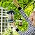 Metal Roof Bird Feeder for Outdoors - 360° Feeding Perch. Green