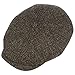 Stetson Hatteras Shetland Wool Flat Cap Men Brown 7 3/8