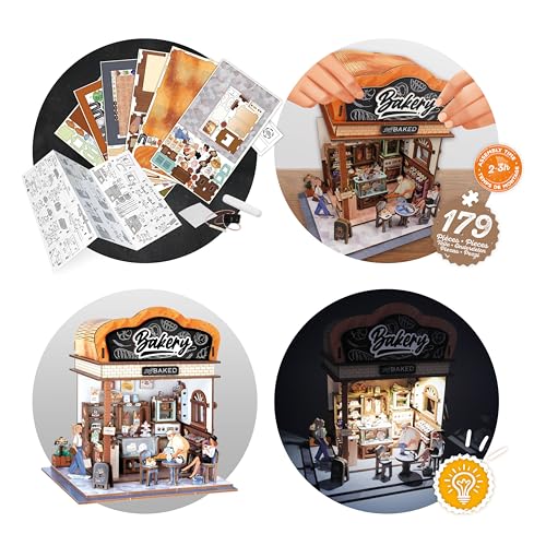 Maquette en bois Buki Diorama Boulangerie - vue 10