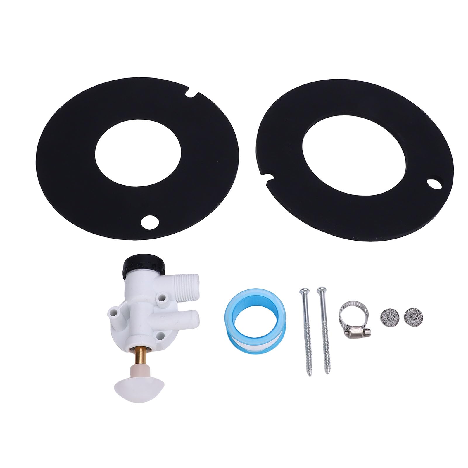 FILFEEL Kit Valvola WC per 385314349 Gruppo di Ricambio per WC e VacuFlush, Parti Combinate da 9 Pezzi