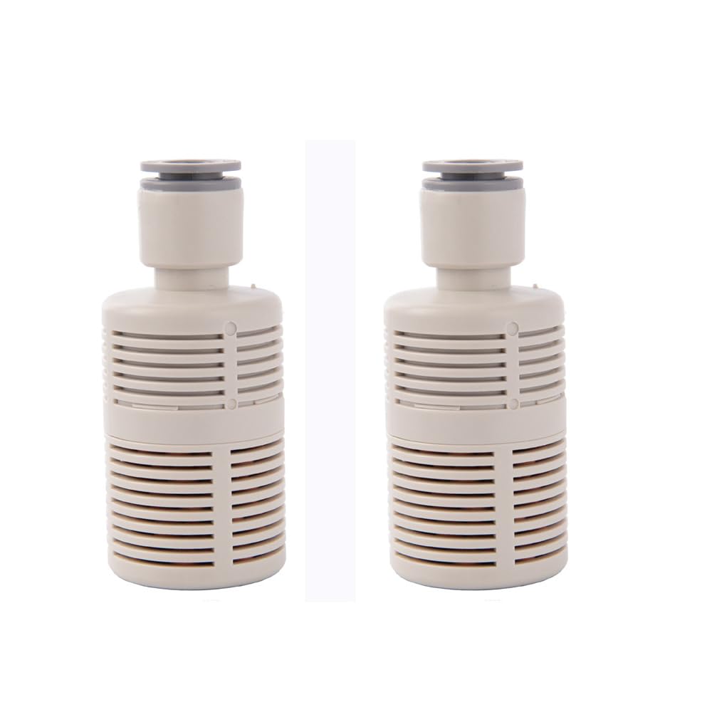 SagaSave 2 Pcs Suction Filter, 1/4 inch Suction Hose Inlet Strainer Filter, Sprayer Water Pump Suction Filter for Water Purification
