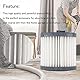 4 Stück 4055453288 Filter für POP5-18IW, POP5-21TG schnurlose Handstaubsauger 900277398, 900277400