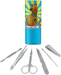 Scooby-Doo Character Stainless Steel Manicure Pedicure Grooming Beauty Care Travel Kit