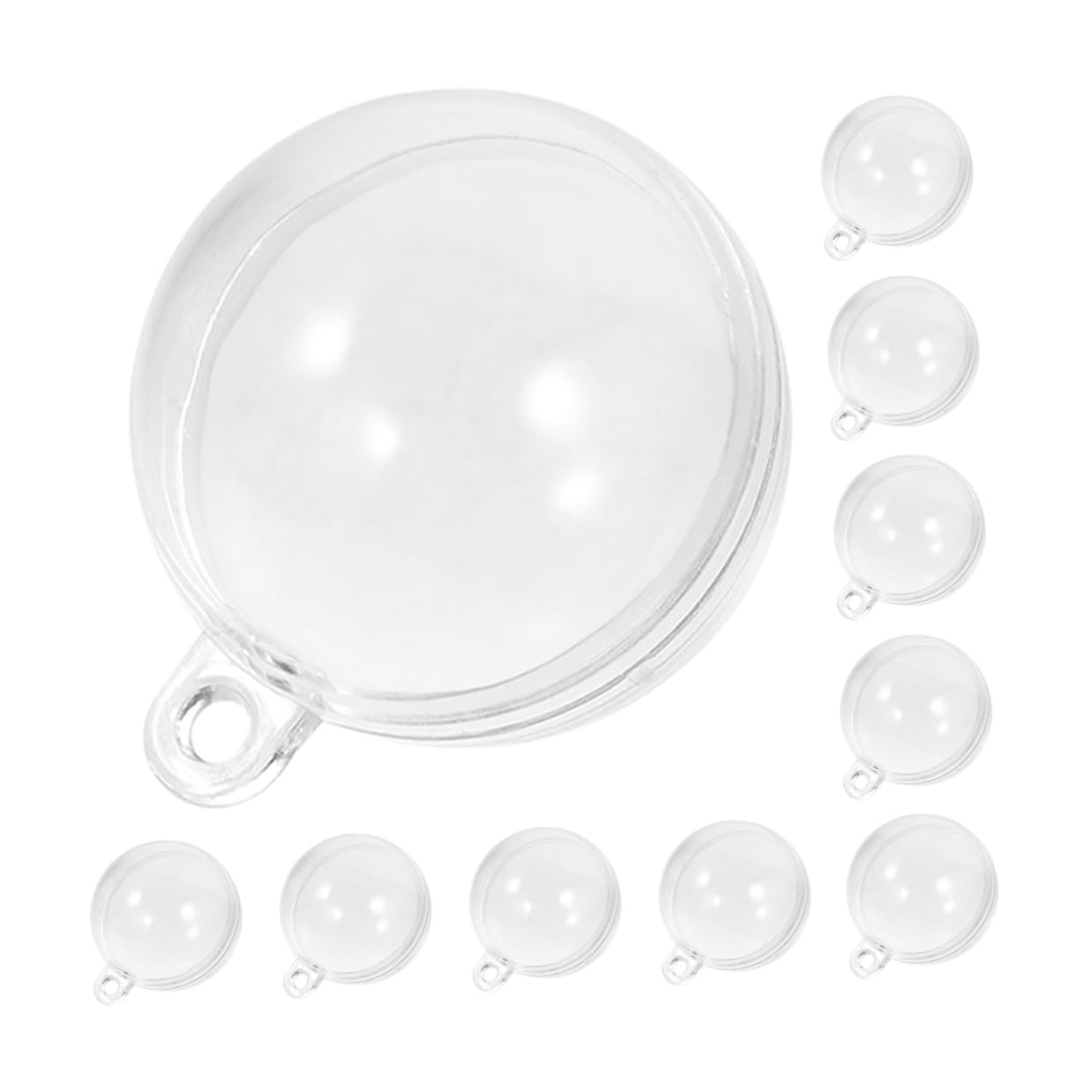 UPKOCH 10pcs Floating Decorative Balls Aquarium Ornament Accessories 6 5cm Round Spherical Fish Tank D cor for Fish