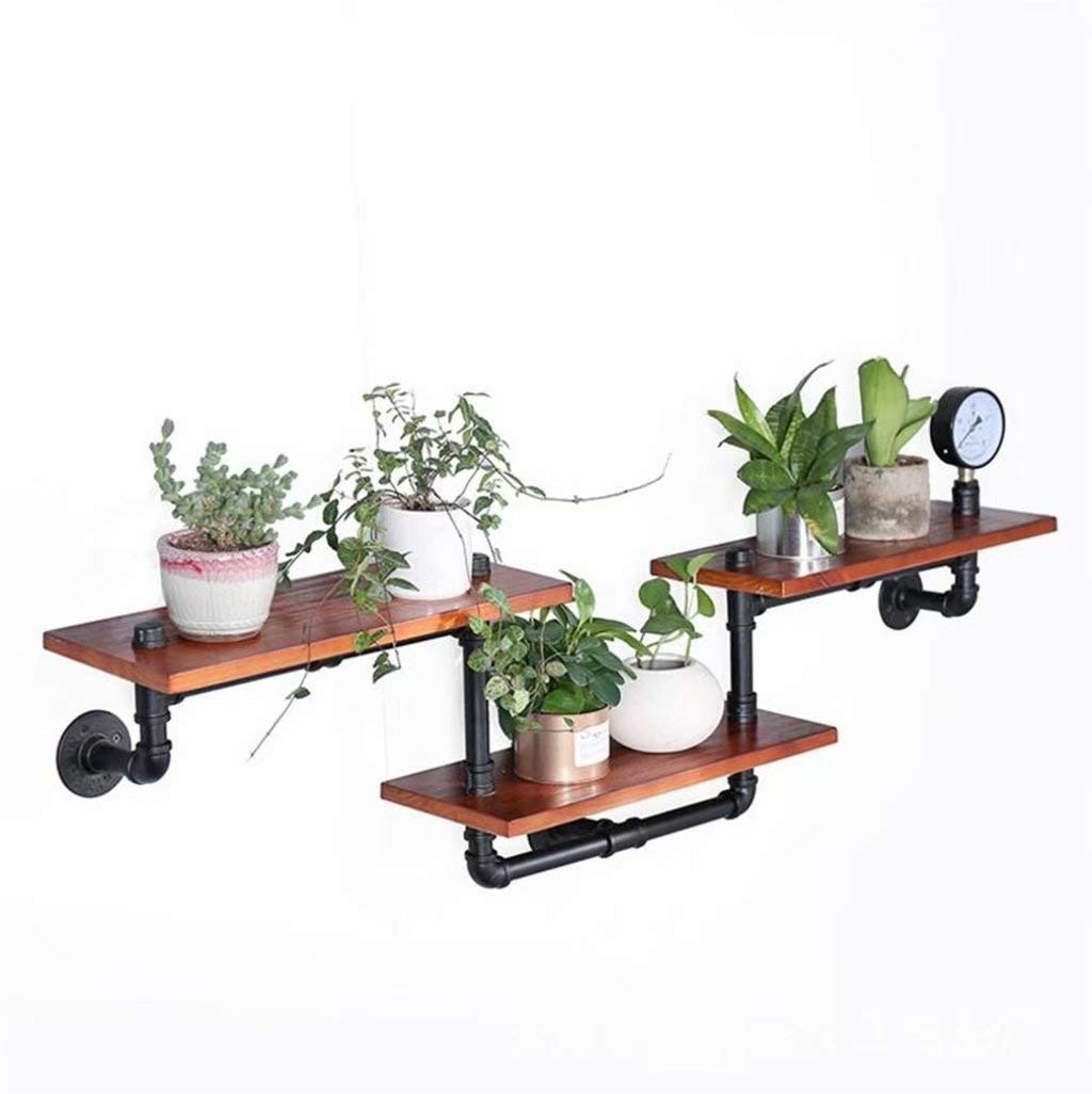 Buy Shelf Flower rack Water Pipe Decorative Wall ed Shelf Corner Frame