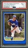 Clayton Kershaw Rookie Card 2006 Bowman Originals Prospects-blue #BO13 PSA 7.5 - Baseball Slabbed...