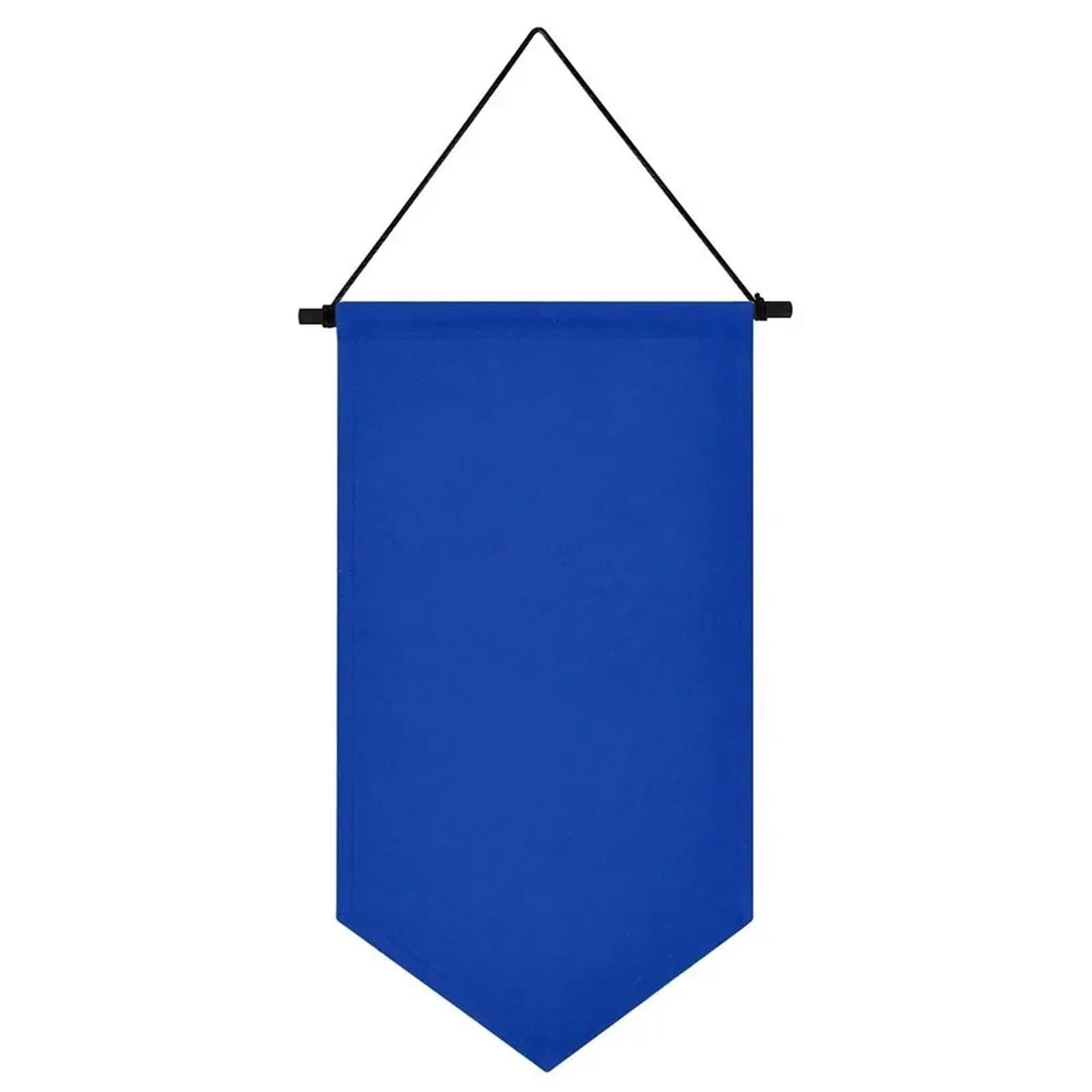 Maryear Dark Blue Pin Wall Display 6Pcs Triangle Flag Wall Hanging Canvas Brooch Pin Display Multifunctional Badge Storage Pennant(Dark Blue)