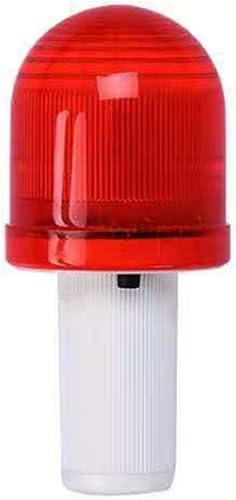 Luz LED de cúpula de cono de carretera, luz de advertencia estroboscópica de alarma de seguridad, luces de advertencia de baliza roja profesional