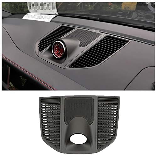 Car Dashboard Center Stopwatch Compass Cover Panel Kit for- 2014-2020 C
