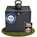 Ondis24 City Cube, Kunststoff Box, Abschließbare Poolbox, Sitzbox, Paketbox, Balkonbox 110L, Beige, 55x43x53cm, 75kg Gewichts- & Sitzbelastbarkeit - für Pool- & Gartenbesitzer