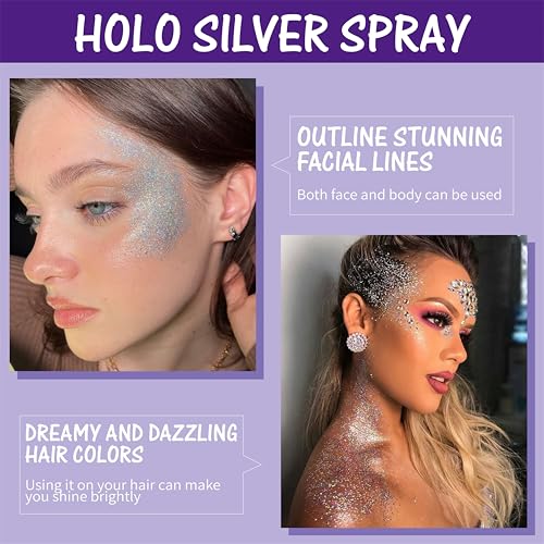 Elitles Made NO Body Glitter Spray For Hair And Body thumb #3
