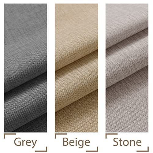 image for XWZO Faux Linen Tablecloth Rectangular - Wrinkle Free, Washable Rust-P