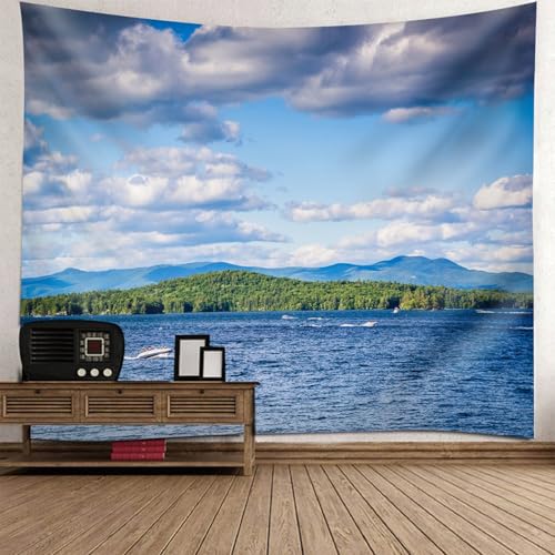 Tapisserie murale paysage de 260x240 cm pour deco de chambre moderne et panoramique