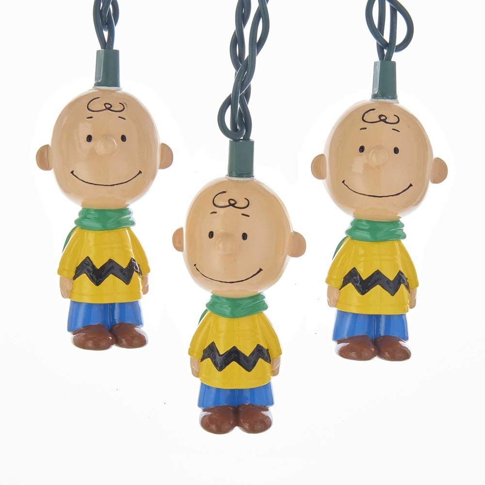 Amazon.com: Peanuts 10/L Charlie Brown Light Set by Kurt Adler