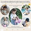 Voqeen Toddler Baseball Cap Summer Sun Hat for Boys Girls Adjustable Dinosaur Caps Baby Brethable Cotton Sunhat for Kids Black #4