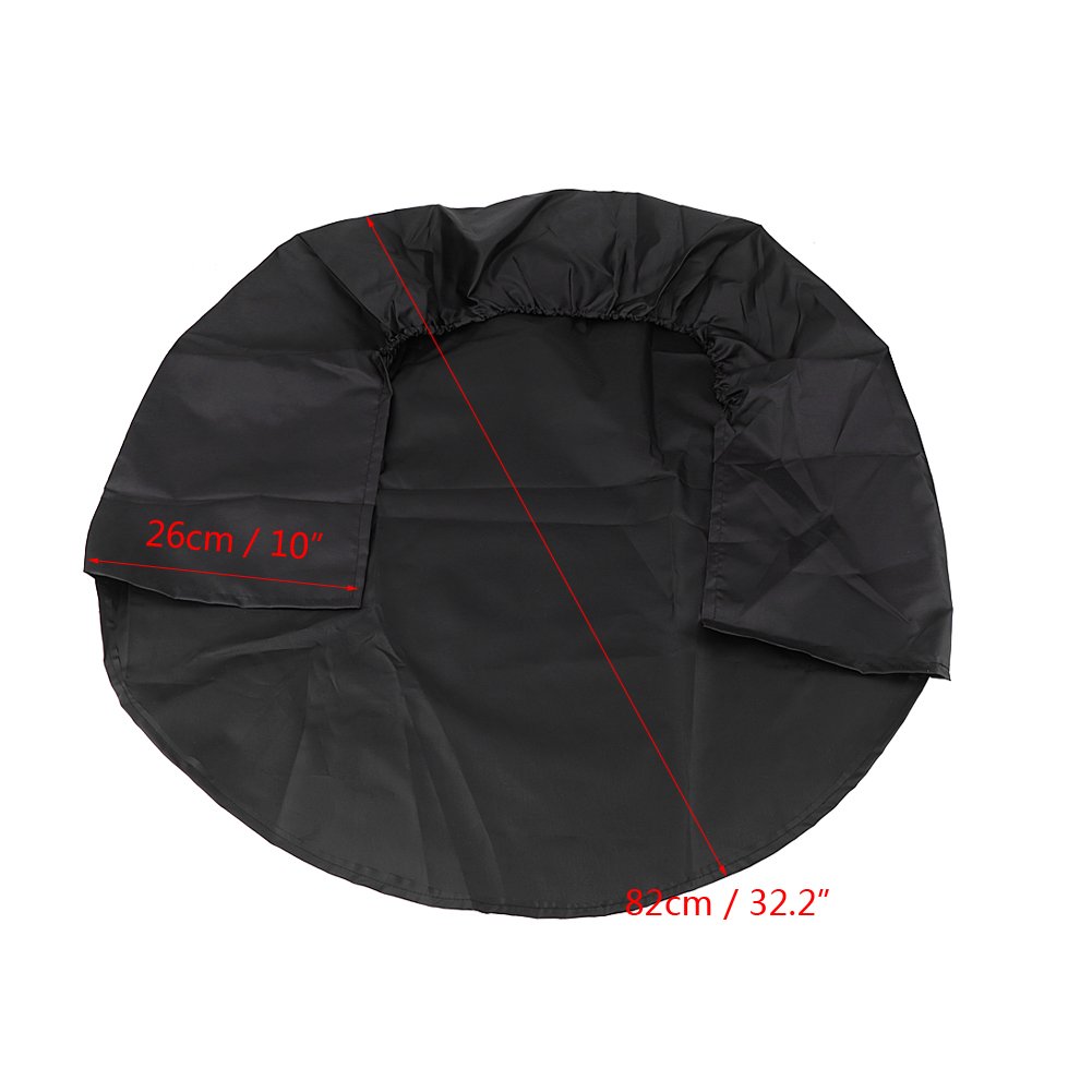4 Housses De Protection Pour Pneus 32 Pouces - Tissu Oxford Imperméable - Pour Camping-car, Remorque, Voiture