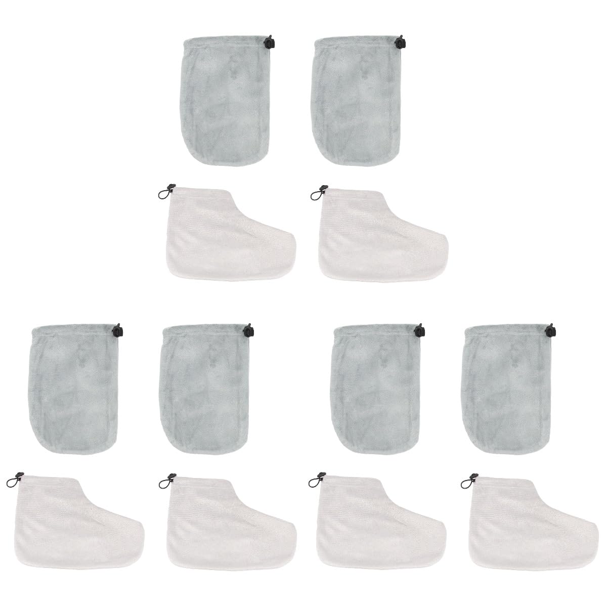 6 Pares De Guantes Envoltura De Parafina Para Pies Guantes De Cera De Parafina De Mano De a Accesorios De Accesorios De Spa De a Guante