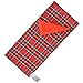 E-TING Sleeping Bag Christmas Accessory for Elf Doll (Doll is not Included) (Red Plaid)