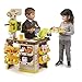 Smoby - Roleplay Coffee House, 7600350214, +3 Anni, 57 Accessori, Macchina Del Caffè, Registratore di Cassa, H. 89 Cm