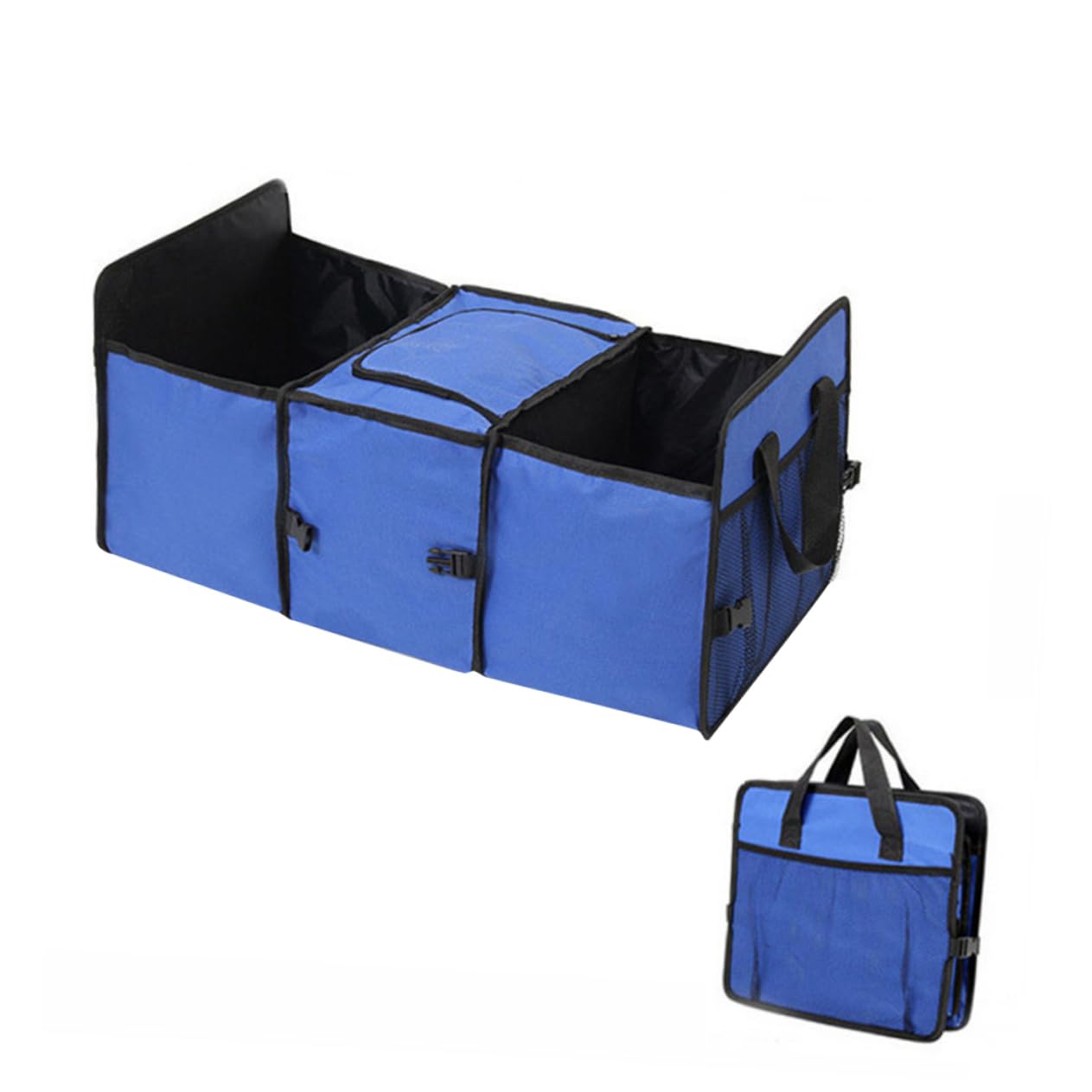 Sacoche de coffre pour voiture grand format bleu : transportez vos outils en sécurité