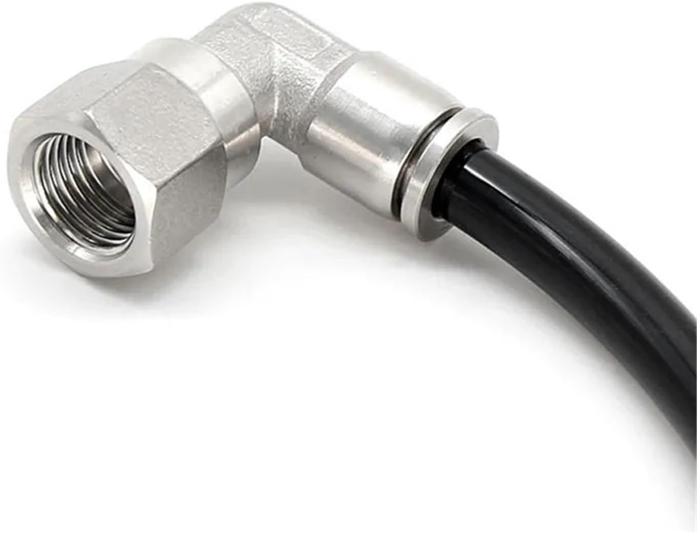 Metal Pneumatic Quick Connector PC/PCF/PL/PLF/SL/PB/PX/PH/PD 4-8mm Thread 1/8 1/4 3/8 Hose Fittings 1Pcs(6-m5 (6mm-M5),PLF)