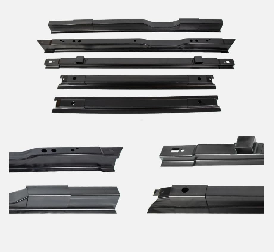 5PC Truck Long Bed Rails Floor Support 99-18 F250 F350 F450, Replacement for Ford Super Duty OEM