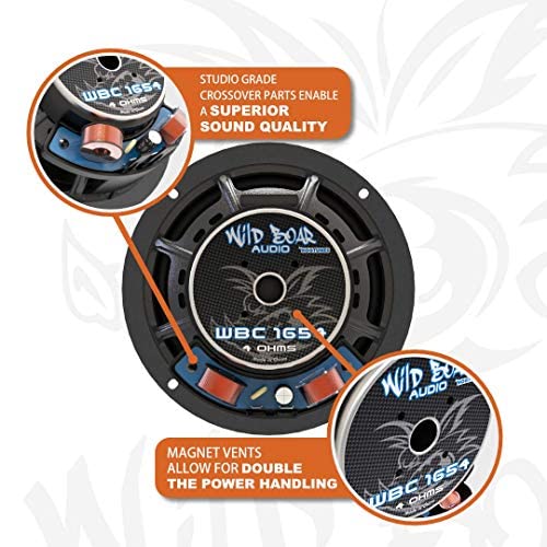 Wild Boar Audio WBASG KIT.2R con amplificador RMS de 400