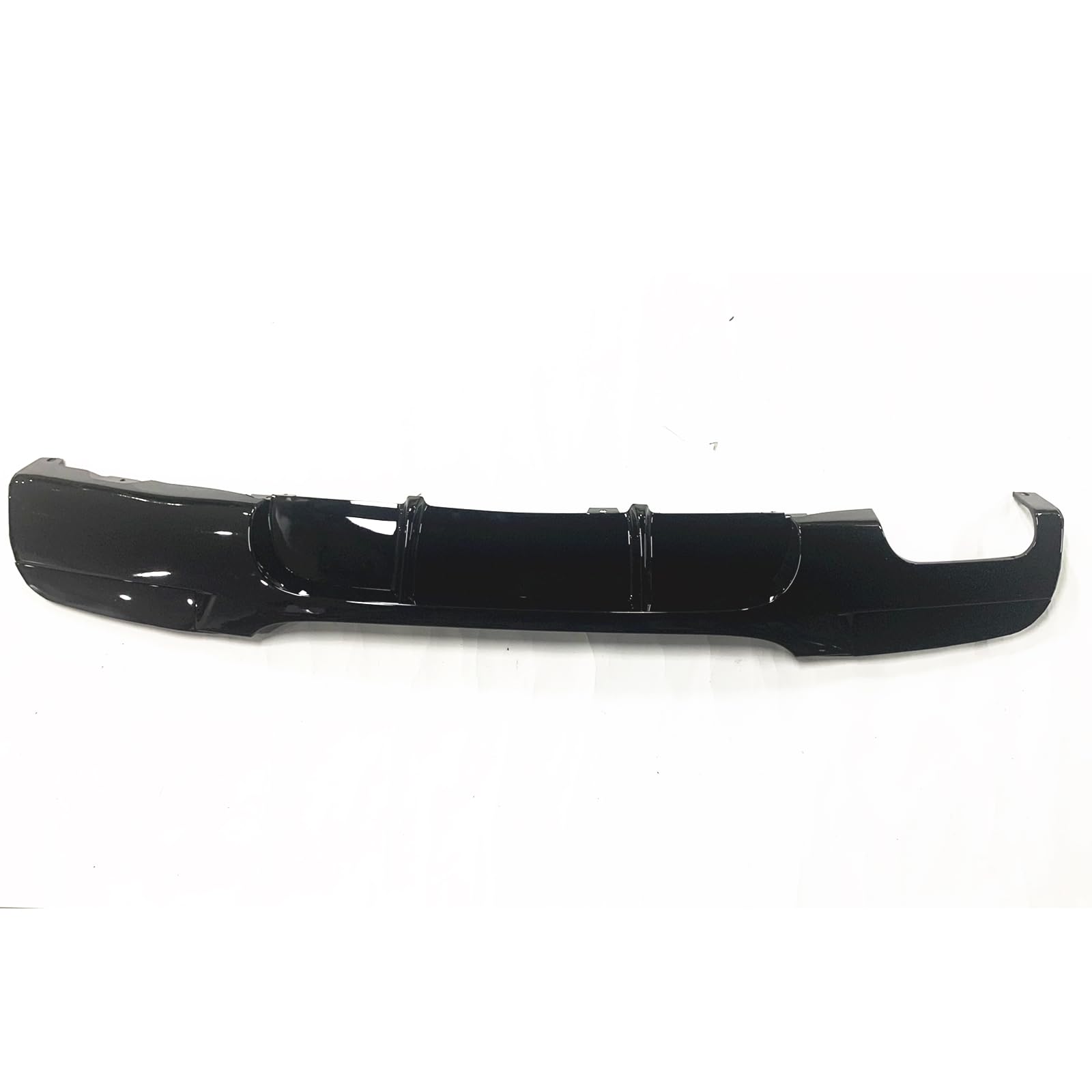 Dyfuzor tylnego zderzaka warga W/O światło do BMW 3Ser E90 E91 M Sport 2005-2012 czarny