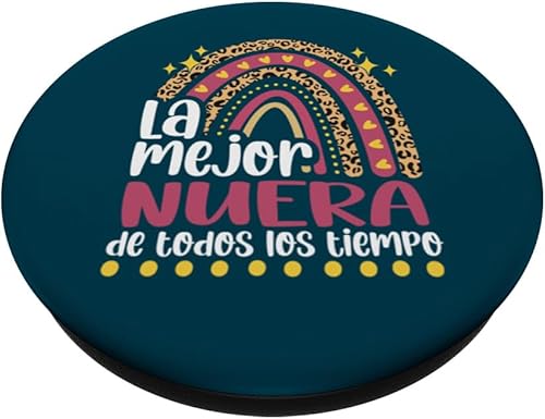 Miniatura 2 de La Mejor Nuera Divertida Mujer Regalo para Nuera Joven PopSockets Standard PopGrip