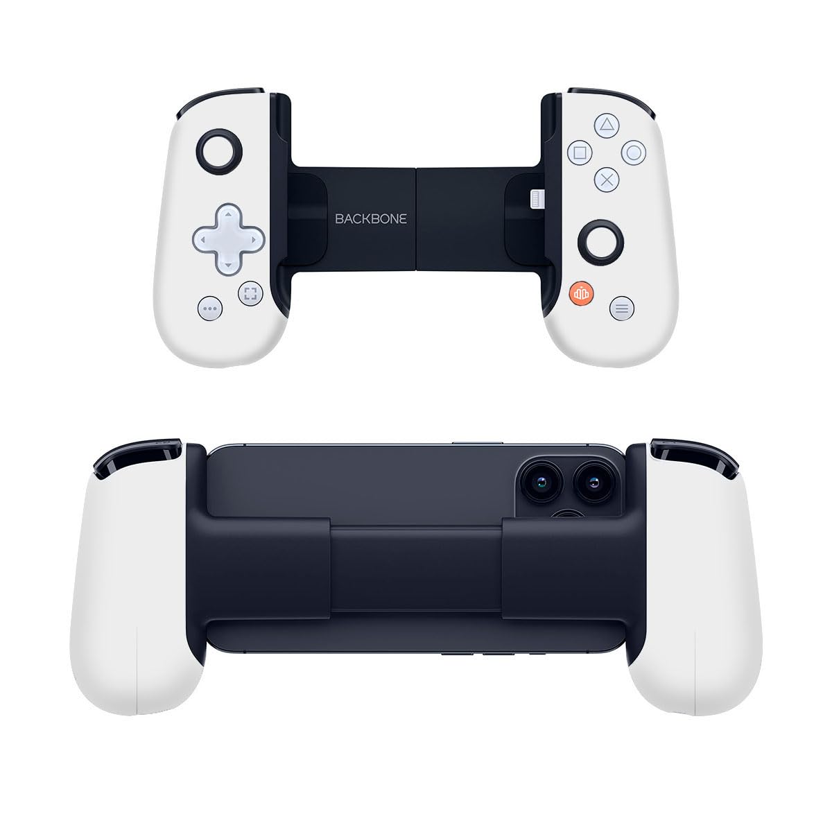 SopiGuard Sticker Skin for Backbone One Controller Full Body Wrap (Matte White)