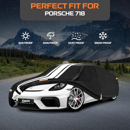 Image of Kayme Car Cover for Porsche 718 Boxster Cayman 981 982 986 (1996-2025)