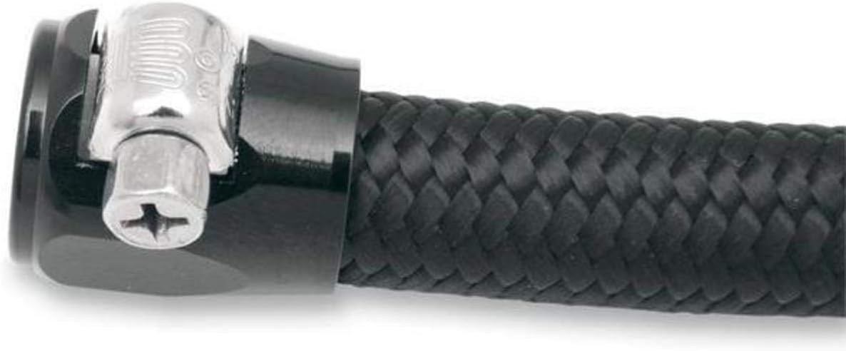 Goodridge 3/8&Prime, Black Hose Finisher Clamp 936-06DBK (6PCS)