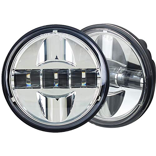 Eagle Lights Generation III 4.5 Inch LED Passing Lights for Harley Davidson&reg; and Indian&reg; Motorcycles