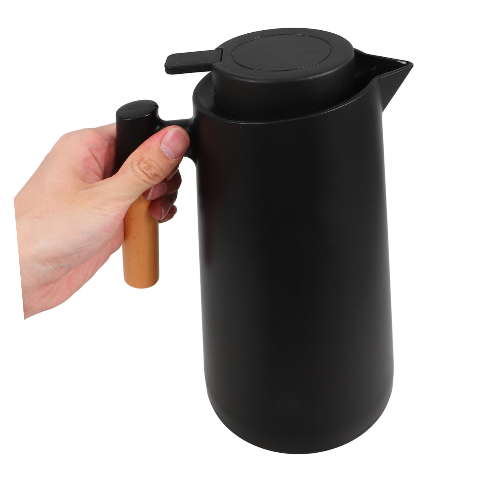 Vakuumisolierte Kaffeekanne Thermoskanne mit Deckel Robuste Wasserflasche für Heißgetränke und Kalte Getränke für Zuhause und Büro