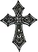 Produktbild Heraldic Cross Gothic Kreuz Wickinger Odin Thors Hammer Aufnäher Patch Abzeihen