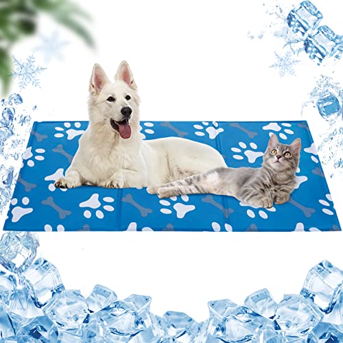 Fudajo Kühlmatte Für Hunde & Katzen - 81x96cm Selbstkühlend