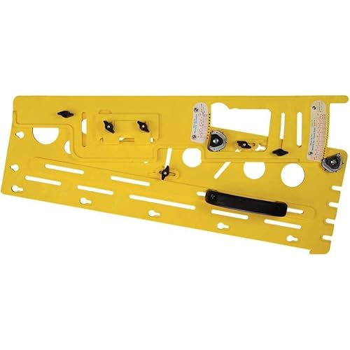 MICROJIG GRR-RIPPER TJ-5000 Microdial Tapering Jig For Table Saws, Yellow
