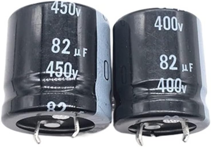 2Pcs 82uF 400V 82uF 450V 400V82uF 450V82uF 22x25 25x25 Snap-in PSU Amplifier Capacitor (Size : 450V82uF 22x25 2Pcs)