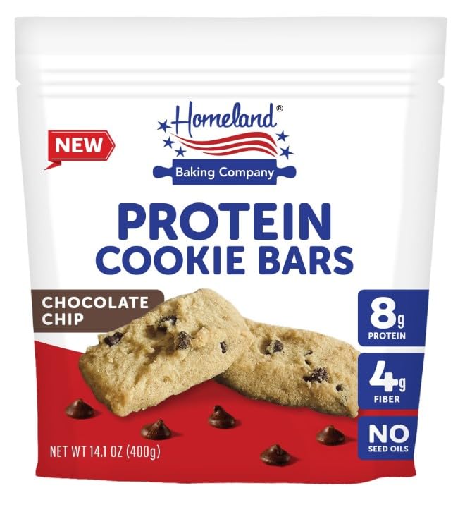 Homeland Protein Cookie Bars 14.1 oz