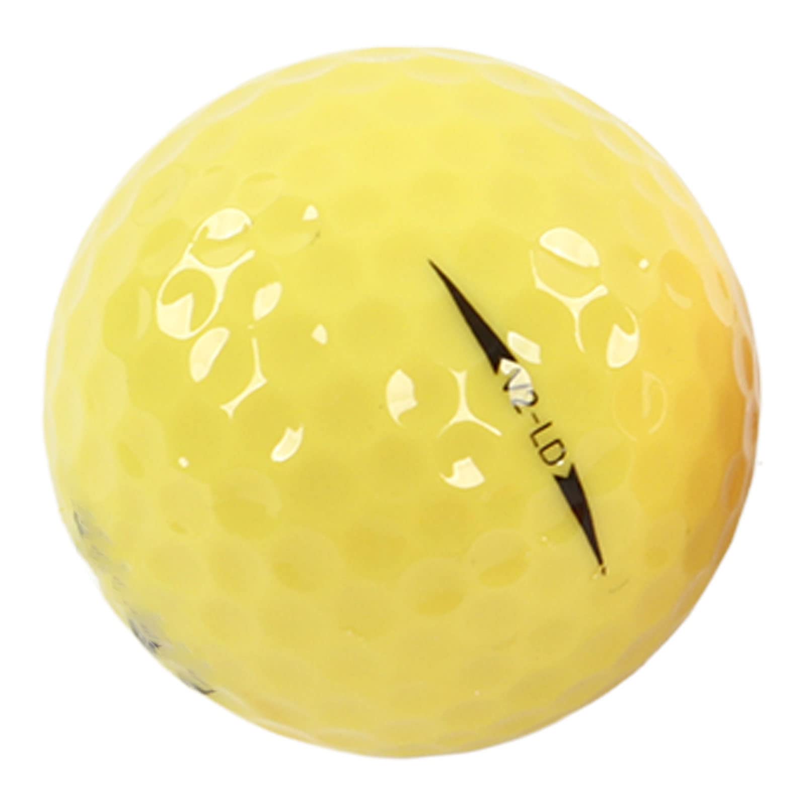 Jiawu Damen-Golfball-Set für Einsteiger, 24 Stück Gummi-Golfbälle mit Feiner Verarbeitung, Idealer Ersatz für Beschädigte Bälle