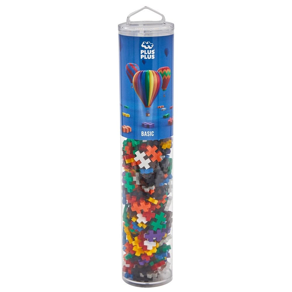 その他 Plus-Plus - Construction Building Toy Open Play Tube - 240 Piece - Pastel Colour Mix PLUS PLUS - Tube Basic Color Mix - 240 pieces - Creative