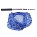 IDOLOVA Portable Telescopic Scoop Net Table Tennis Ball Picker Net Table Tennis Ball Picker Container Training Tool for Ball, Blue