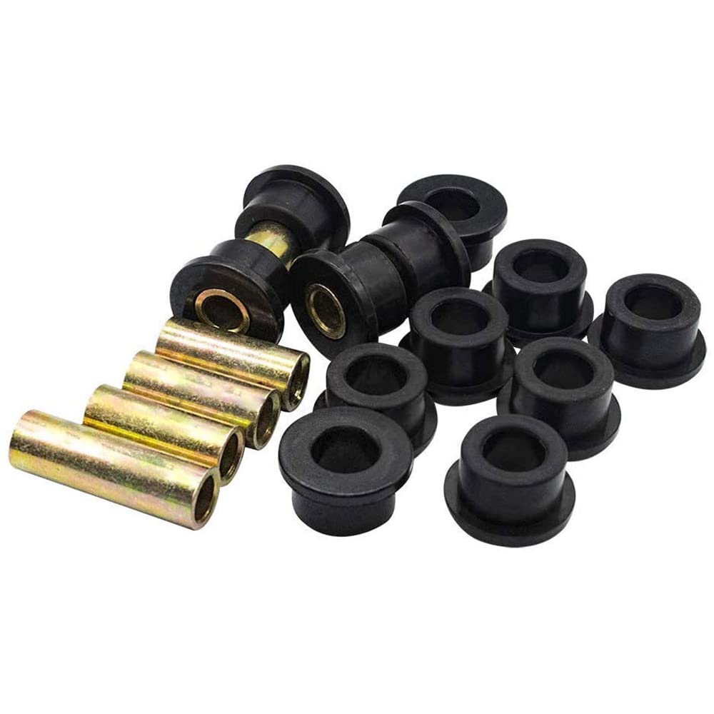 Suspensión de Brazo Delantero Inferior con Resorte Delantero Superior A para Club Car DS Gas Electric 1992-UP Kit de bujes y Manguitos 1016346 Manguito de Bronce 1016349 1016350